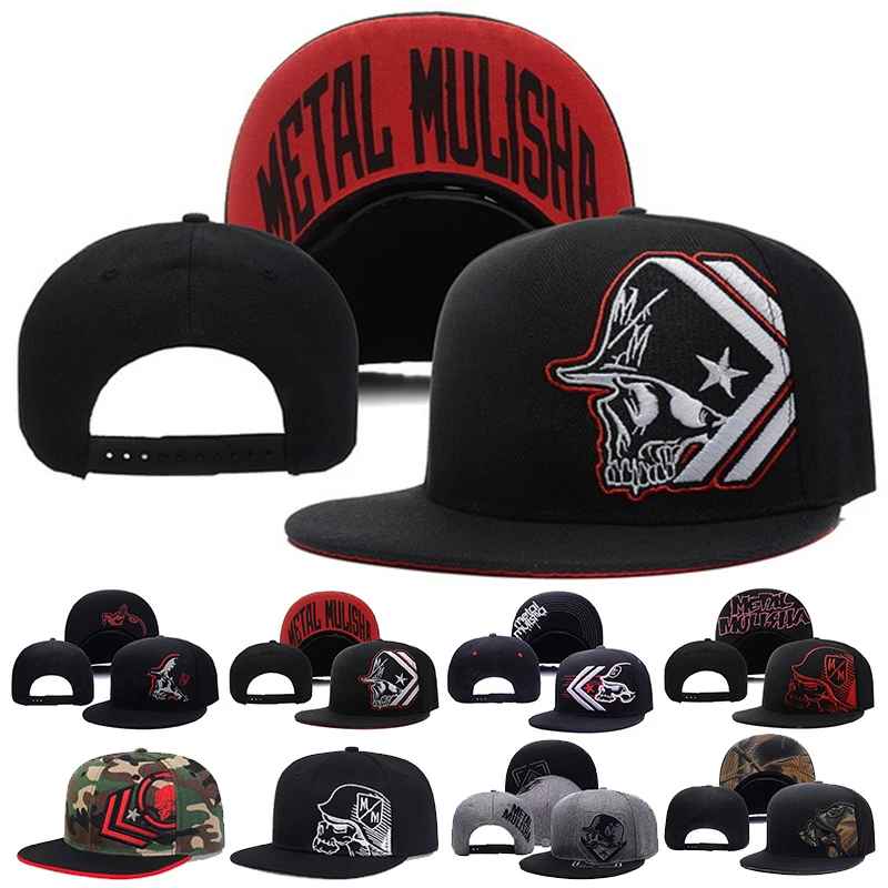 Unisex Skeleton Embroidery Bas – Snapback Hat Flat recenzja i cena