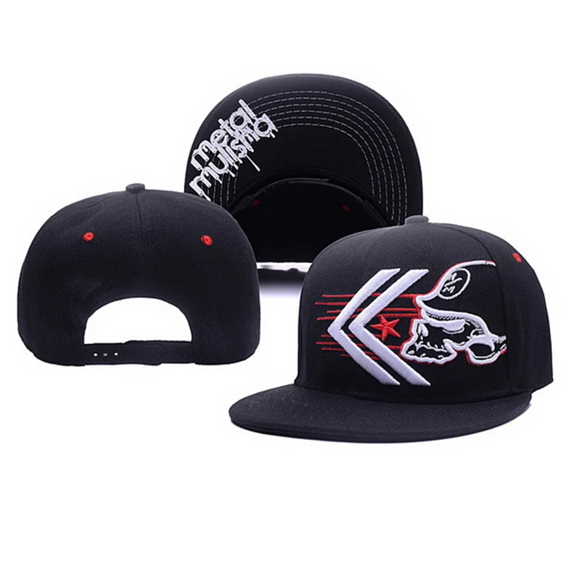 Unisex Skeleton Embroidery Bas – Snapback Hat Flat recenzja i cena