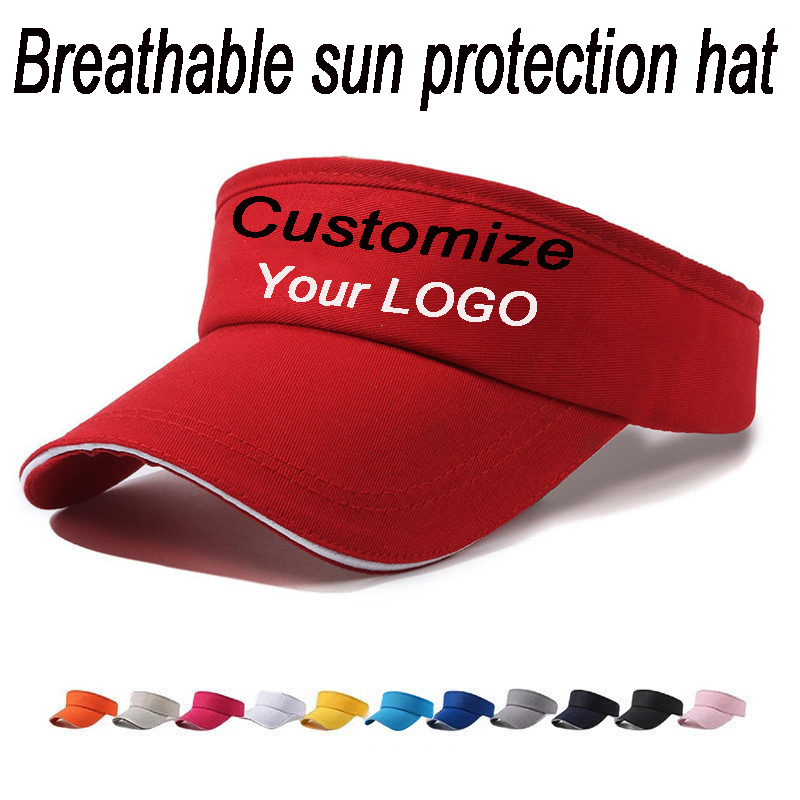 Custom Logo Empty Top Sun Viso – Visor Sun Hat recenzja i cena
