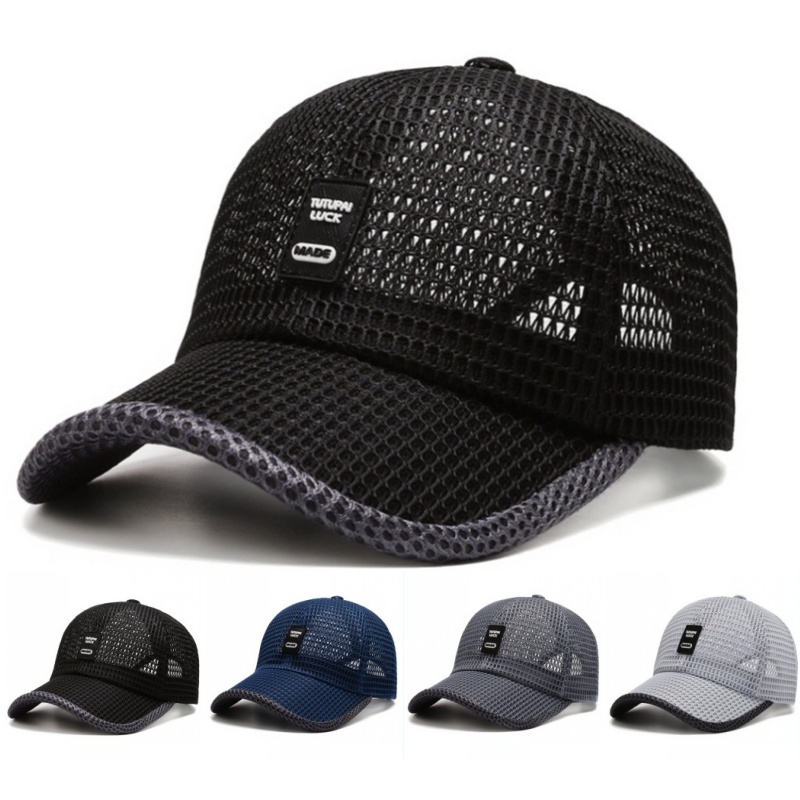Men Women Summer Full Mesh Qui – Trucker Cap Mesh recenzja i cena