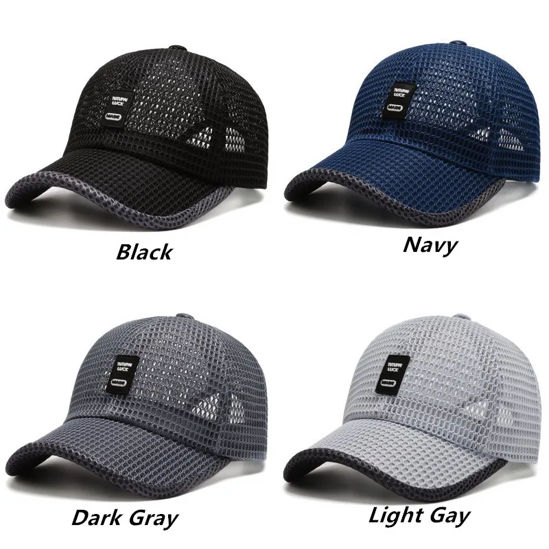 Men Women Summer Full Mesh Qui – Trucker Cap Mesh recenzja i cena