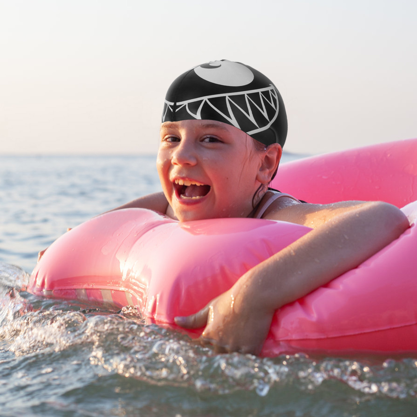 Fun Shark Silicone Swim Cap Ki – Swim Hat Silicone recenzja i cena