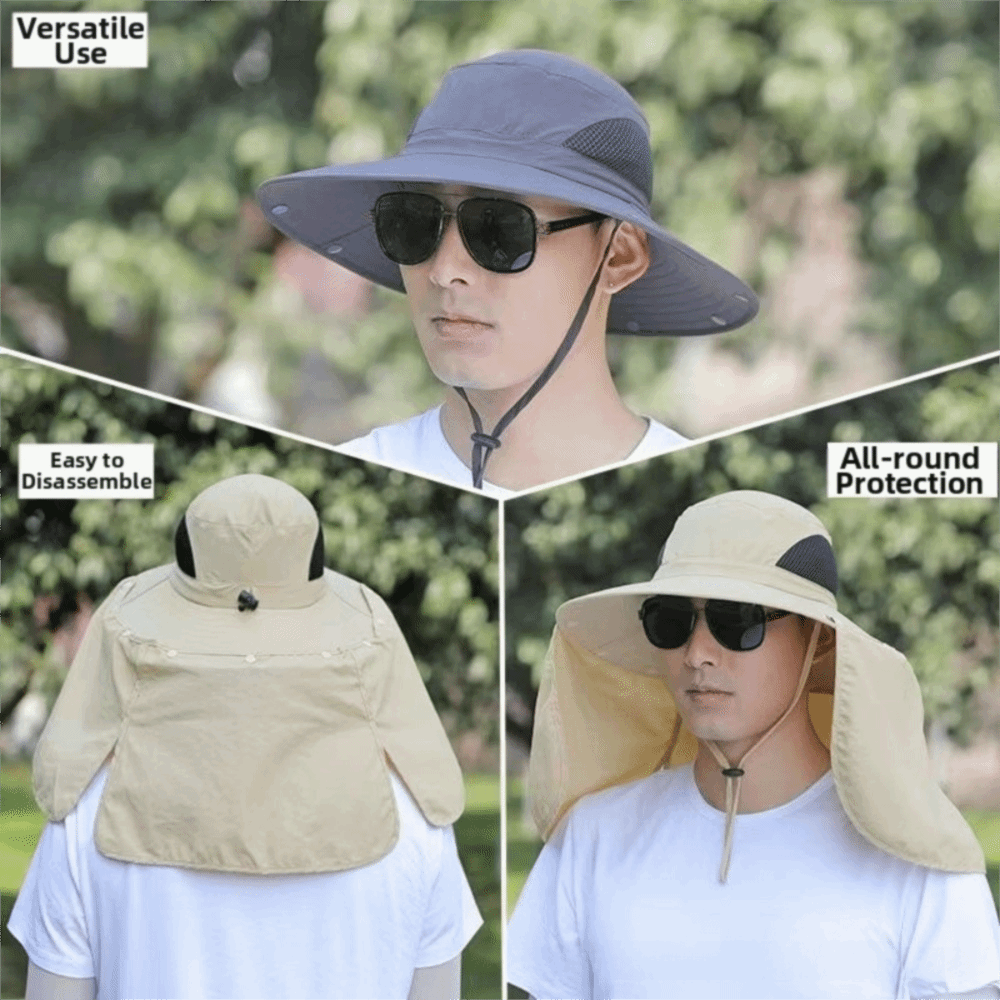 Fashion Cloth Men Sun Hat Big  – Visor Sun Hat recenzja i cena