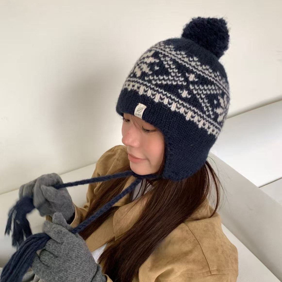 Winter Fair Isle Vintage Trapp – Trapper Hat Ear Flap recenzja i cena