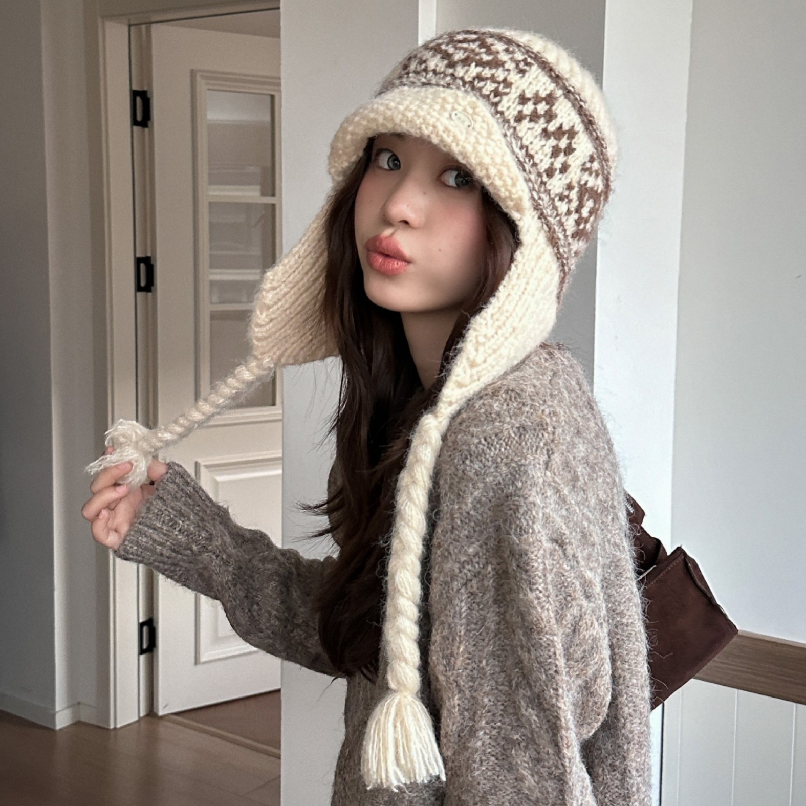 Winter Fair Isle Vintage Trapp – Trapper Hat Ear Flap recenzja i cena
