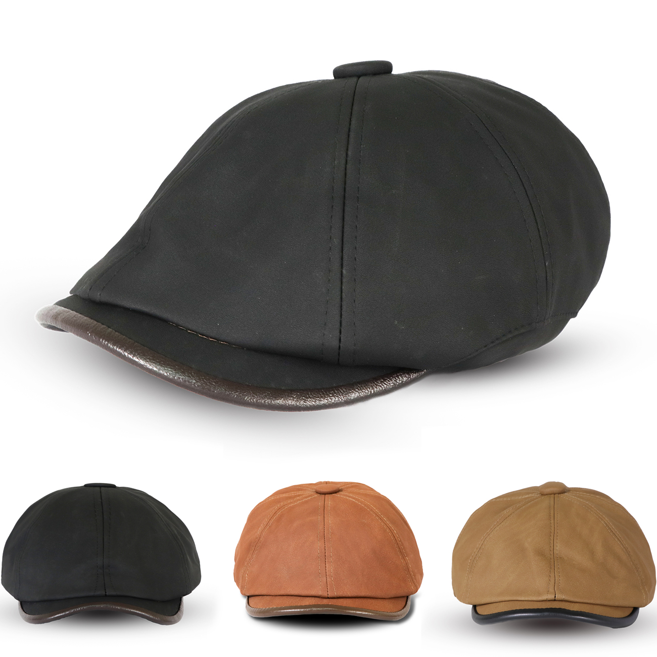 Men's Octagonal Newsboy Hat Wa – Newsboy Cap Ivy recenzja i cena