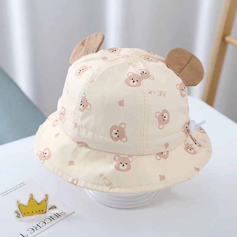 Spring 2026 New Cartoon Bear R – Bucket Hat Cotton recenzja i cena
