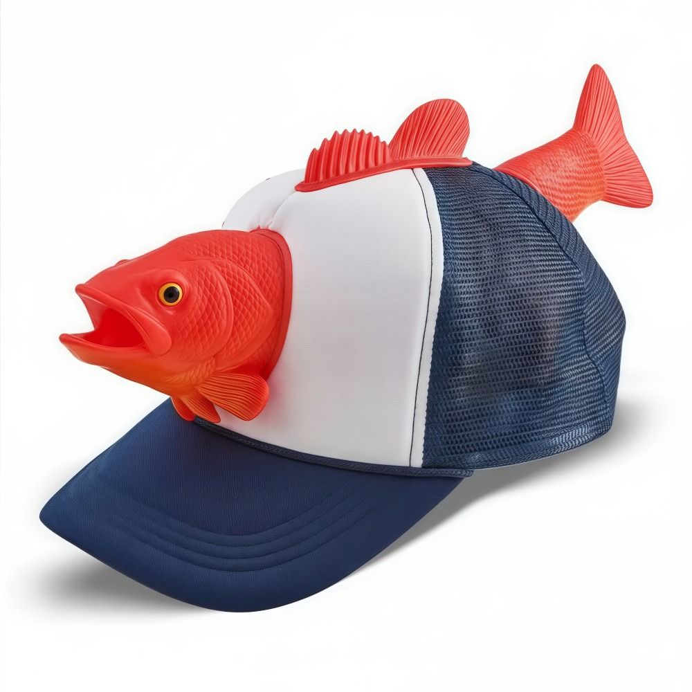 Funny 3D Fish Animal Trucker H – Trucker Cap Mesh recenzja i cena