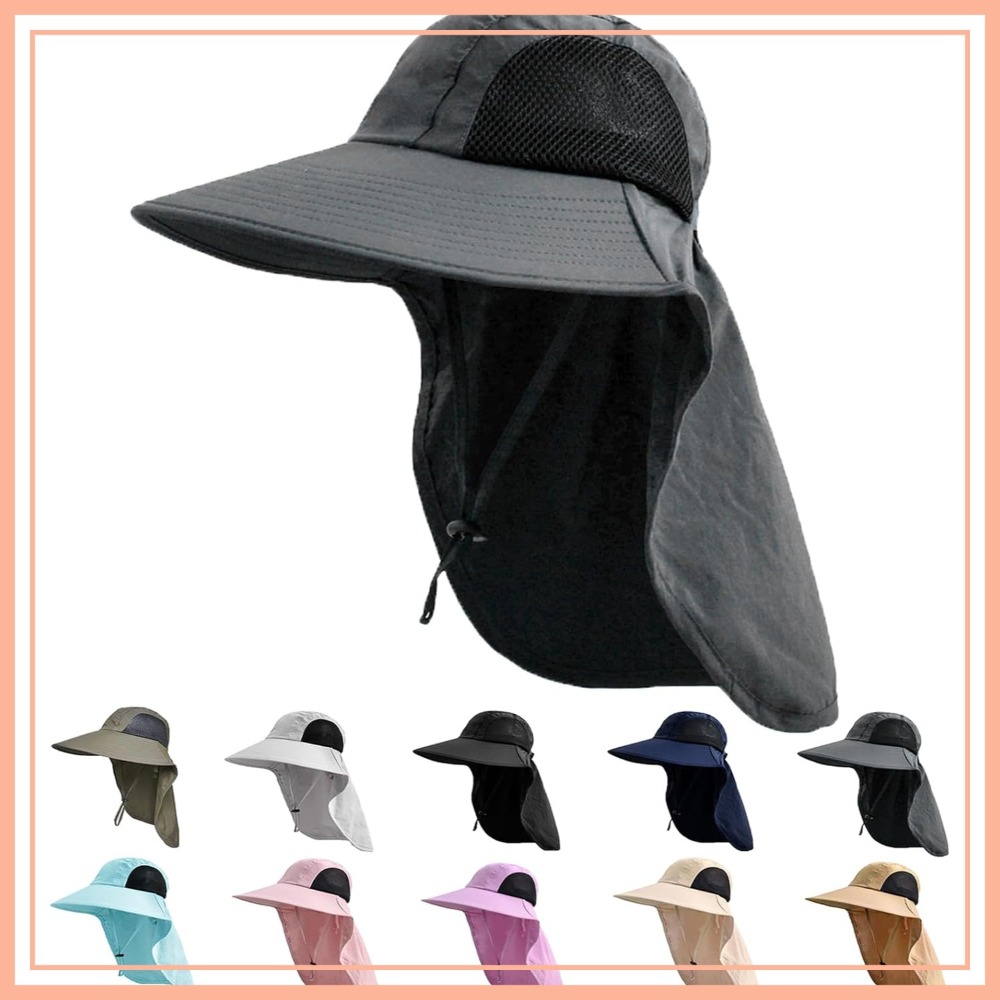 Sun Hat for Men Women with Nec – Sun Hat Wide Brim recenzja i cena