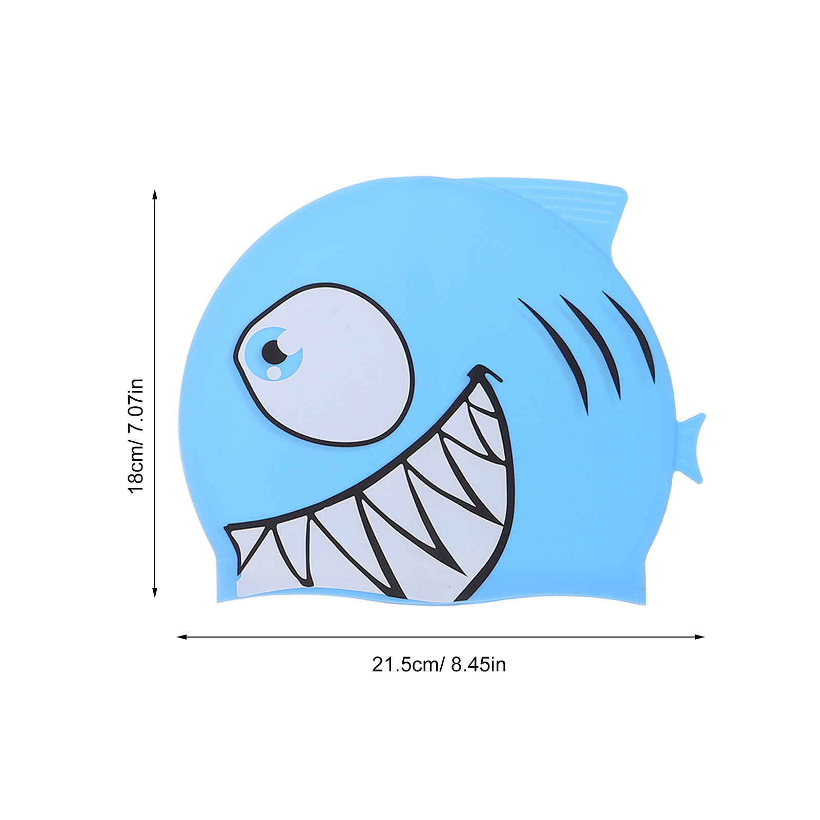 2Pcs Kids Fish Pattern Silicon – Swim Hat Silicone recenzja i cena