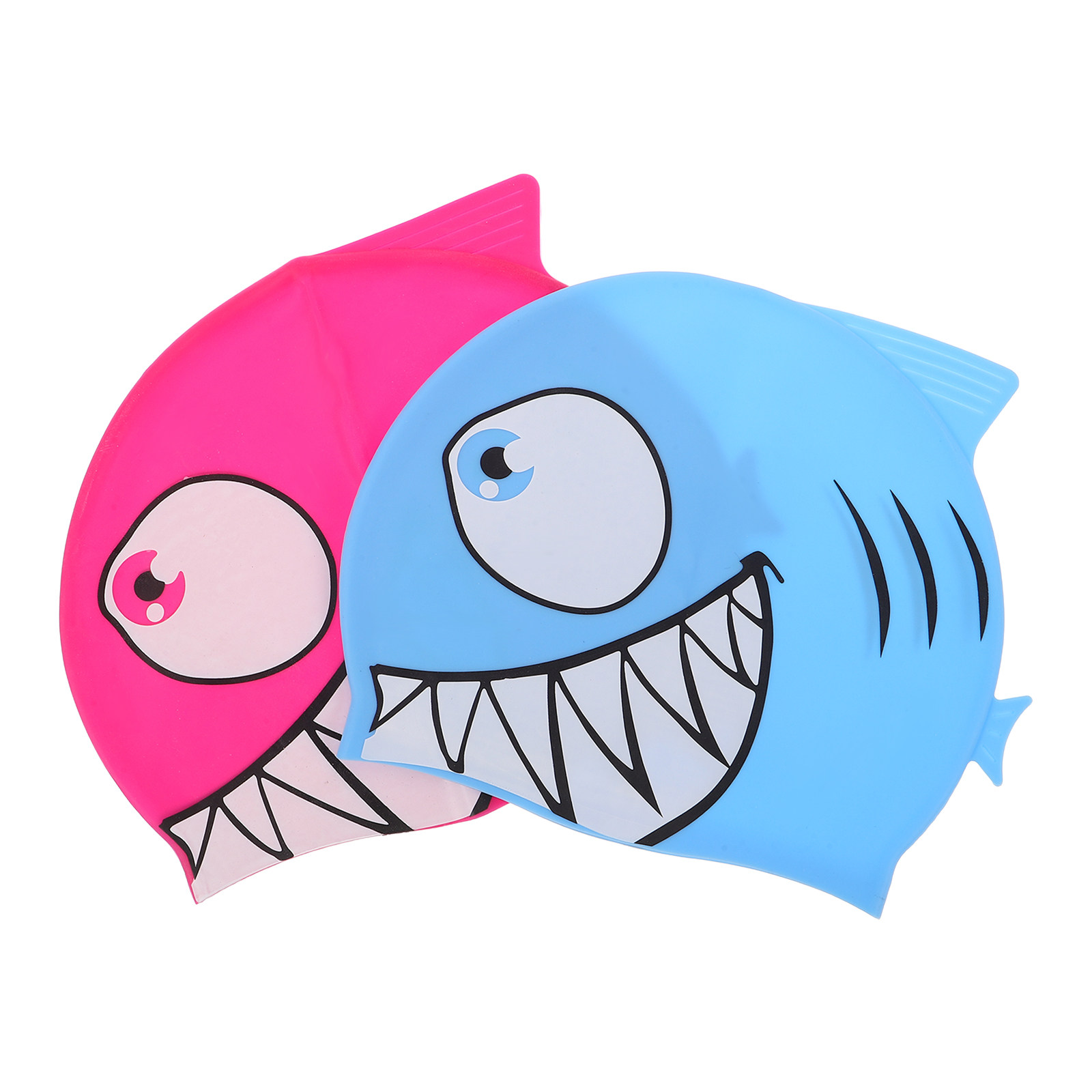 2Pcs Kids Fish Pattern Silicon – Swim Hat Silicone recenzja i cena