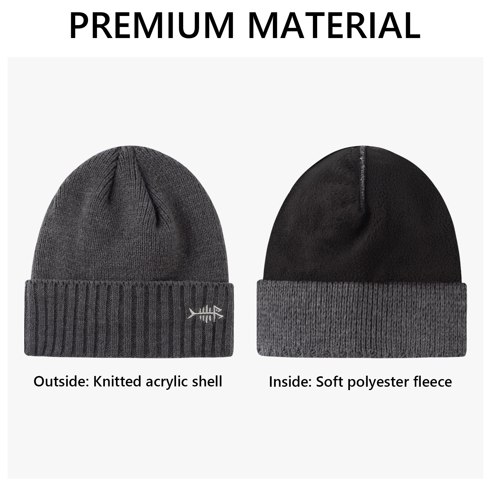 BASSDASH Winter Beanie Hats wi – Beanie Cuffed Knit recenzja i cena