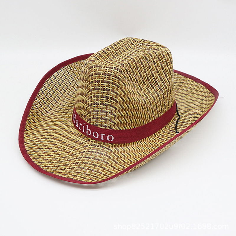 Men Retro Western Cowboy Summe – Cowboy Hat Straw recenzja i cena