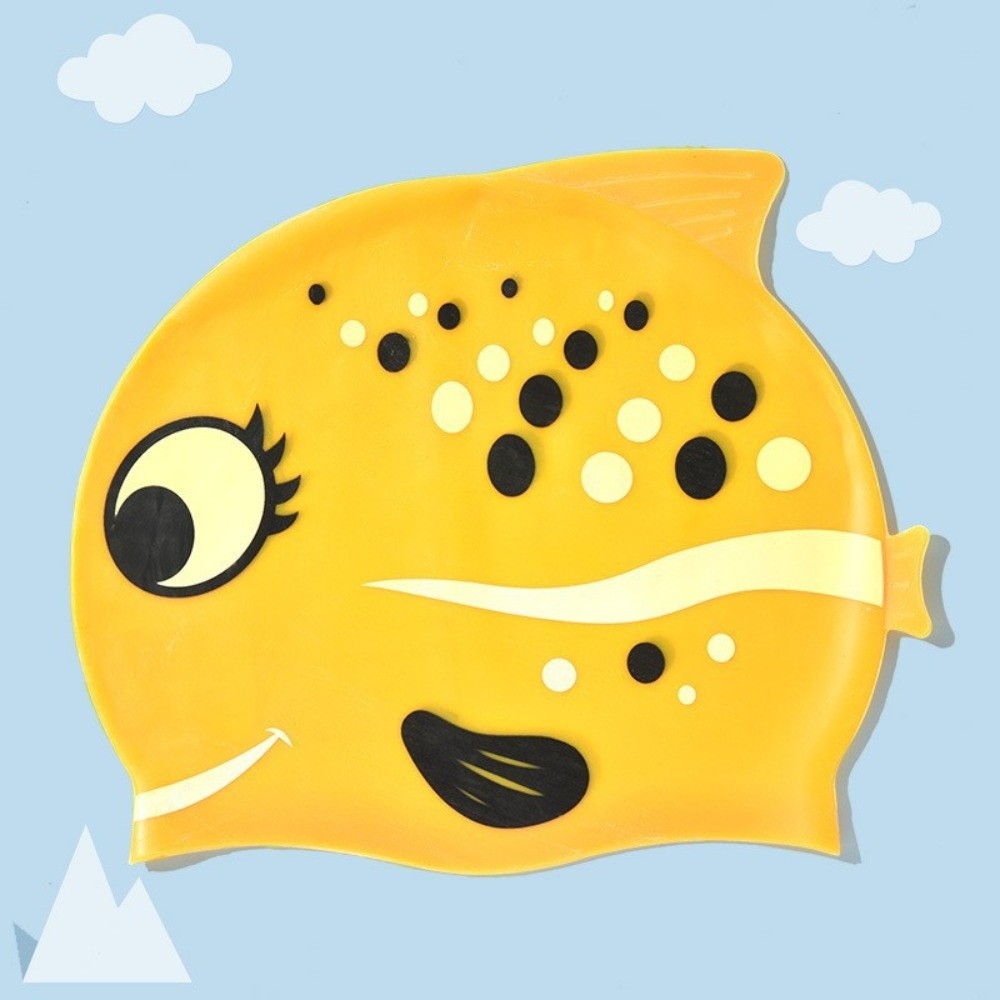 Cute Elastic Children's Swimmi – Swim Hat Silicone recenzja i cena