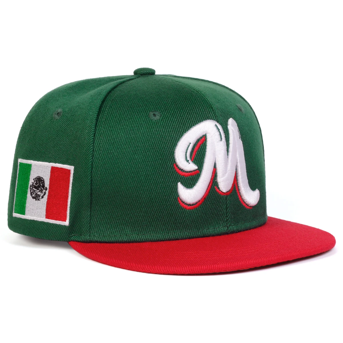 M Letter Embroidered Snapback  – Snapback Hat Flat recenzja i cena