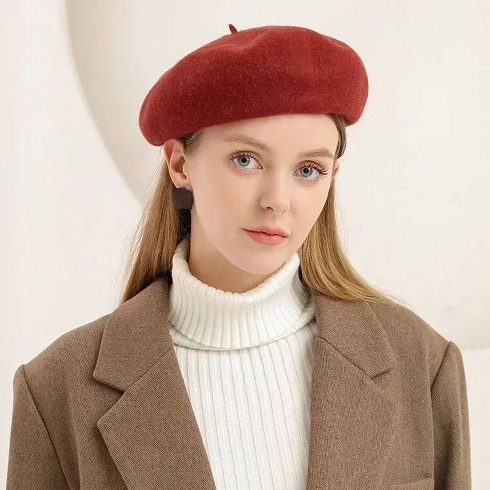 Women Girls Warm Wool Berets H – Beret French Wool recenzja i cena