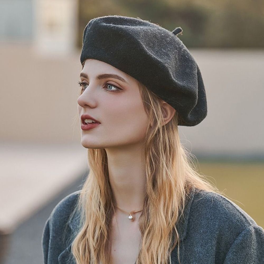 Women Girls Warm Wool Berets H – Beret French Wool recenzja i cena