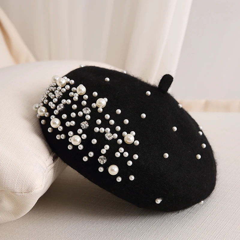 2024 Winter Wool Beret with Rh – Beret French Wool recenzja i cena