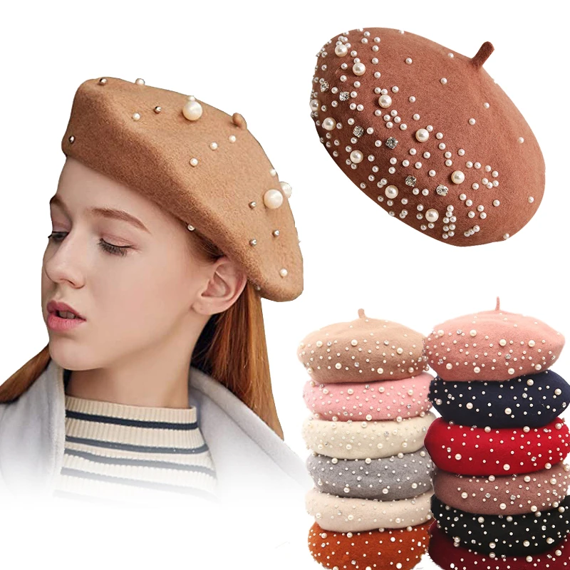 2024 Winter Wool Beret with Rh – Beret French Wool recenzja i cena