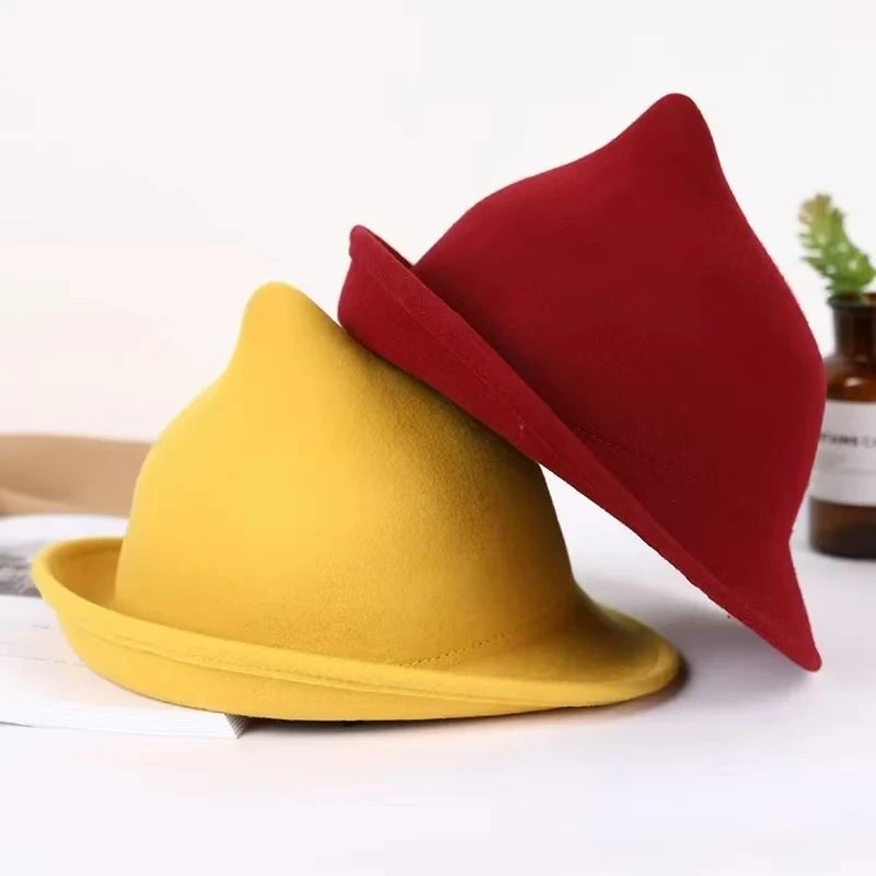Fashionable Witch 100% Wool Po – Fedora Hat Wool recenzja i cena