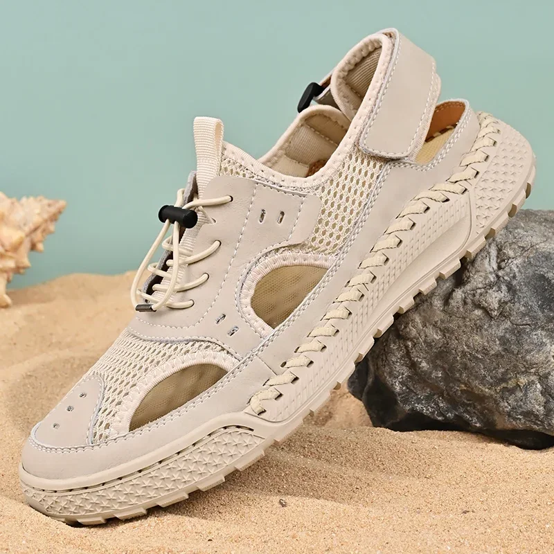 Sandals Men Tide 2025 Summer N – Snapback Hat Flat recenzja i cena