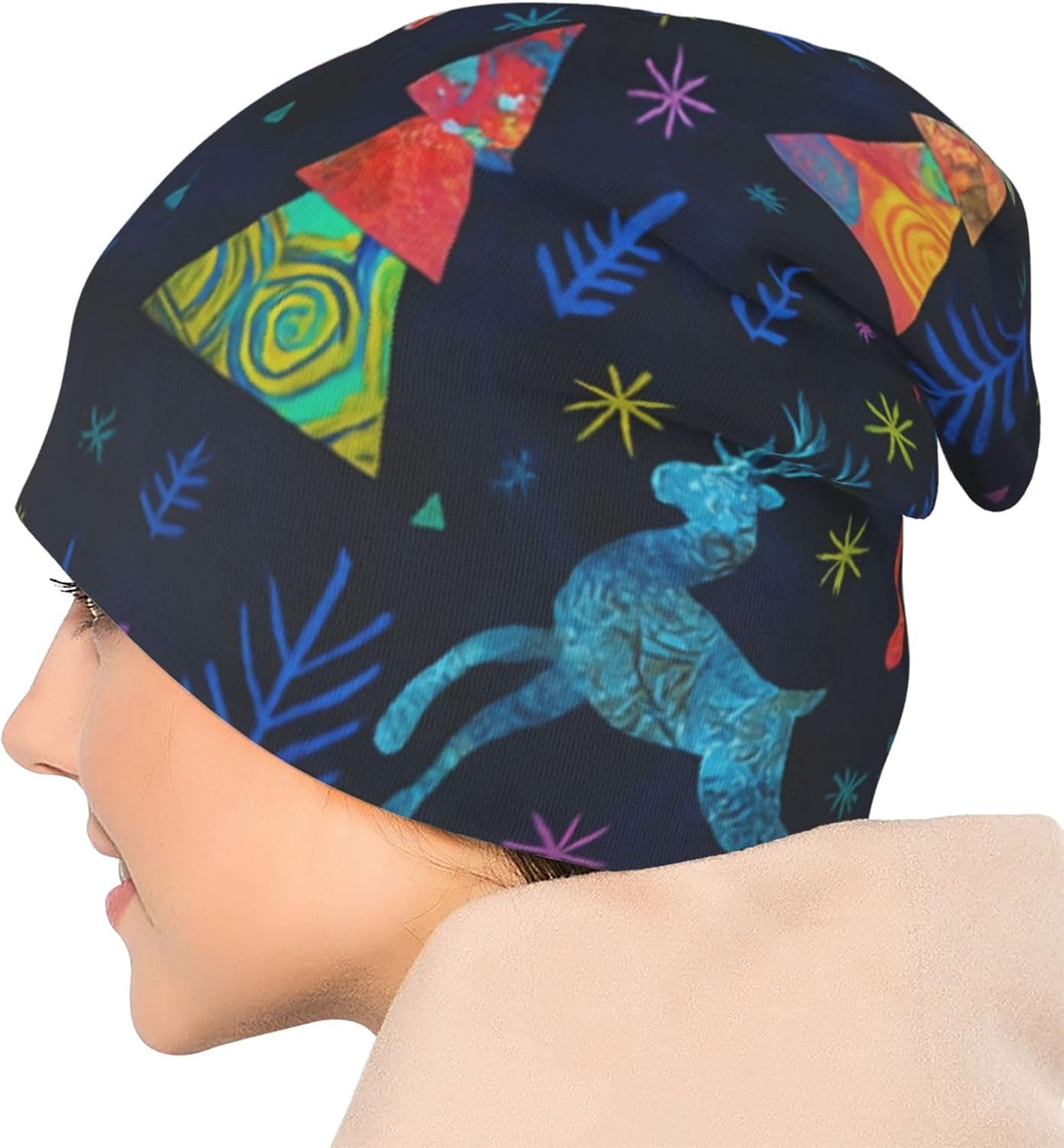 Colorful Candy Knitted Hats Cu – Beanie Cuffed Knit recenzja i cena
