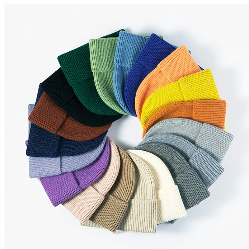 24 Colors Winter Hats for Wome – Beanie Cuffed Knit recenzja i cena