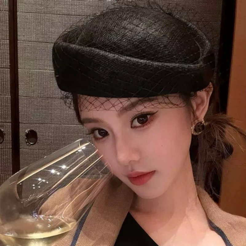 Fashion Mesh Flat Top Beret Ha – Beret French Wool recenzja i cena