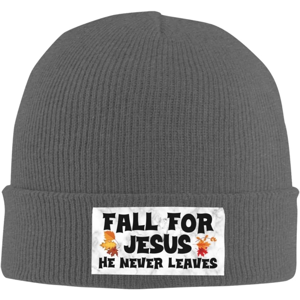 Fall For Jesus He Never Leaves – Beanie Cuffed Knit recenzja i cena