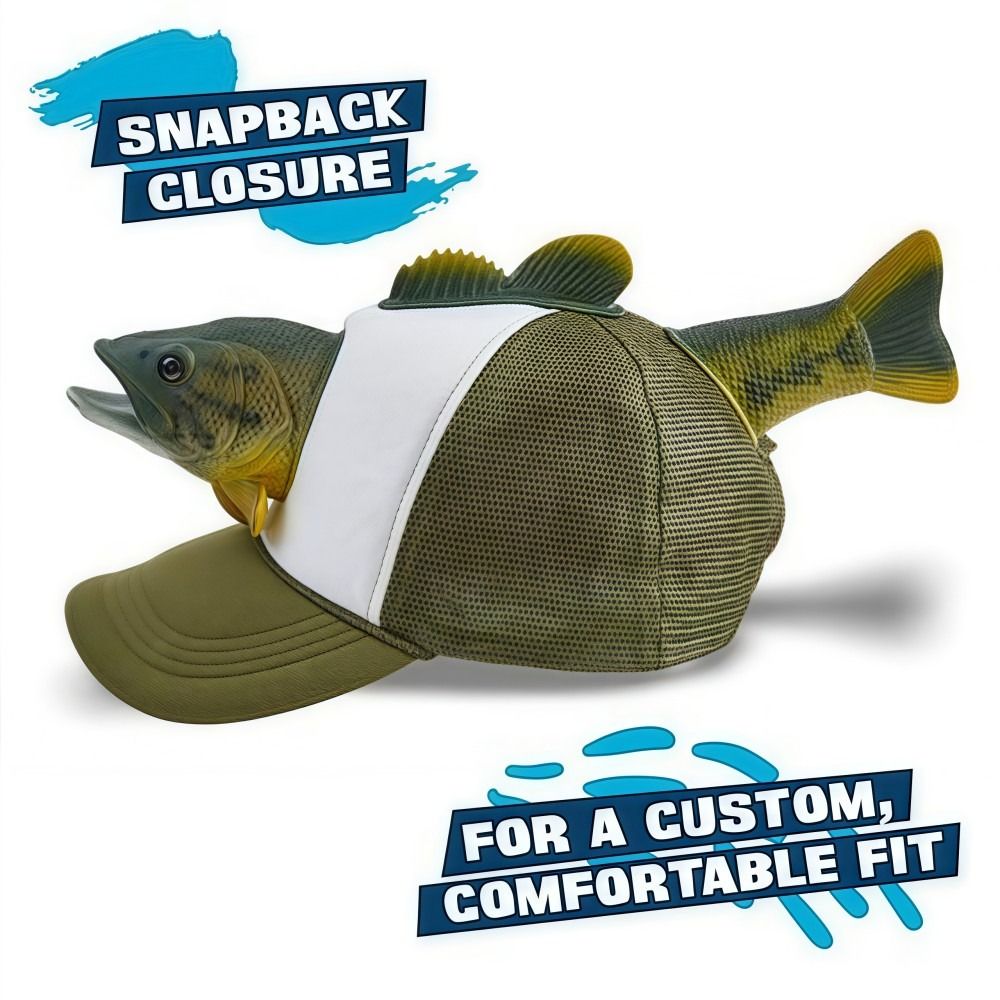 Funny 3D Fish Animal Trucker H – Trucker Cap Mesh recenzja i cena