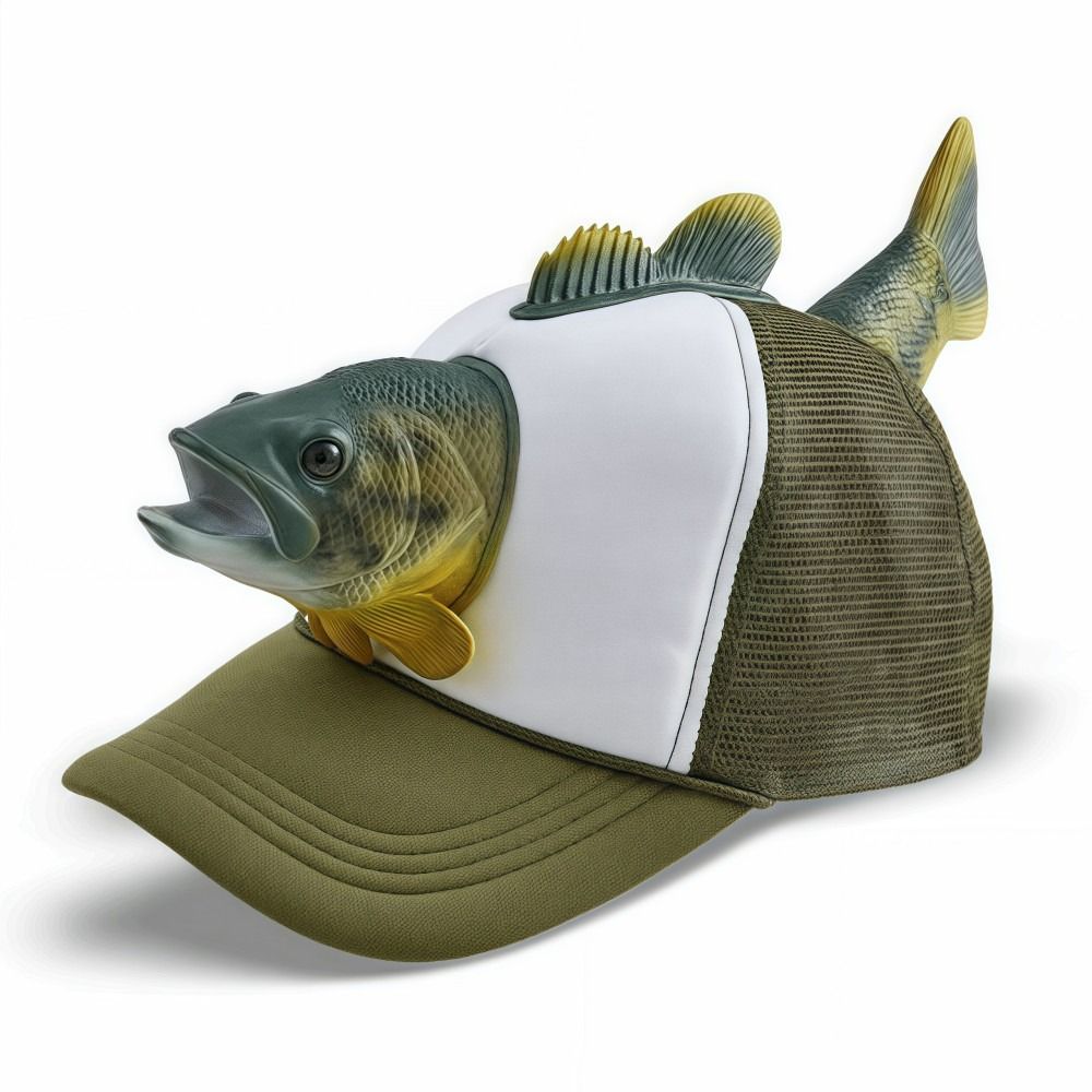 Funny 3D Fish Animal Trucker H – Trucker Cap Mesh recenzja i cena