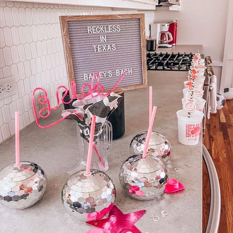 Disco Ball Cups Cowboy hat Dis – Cowboy Hat Straw recenzja i cena