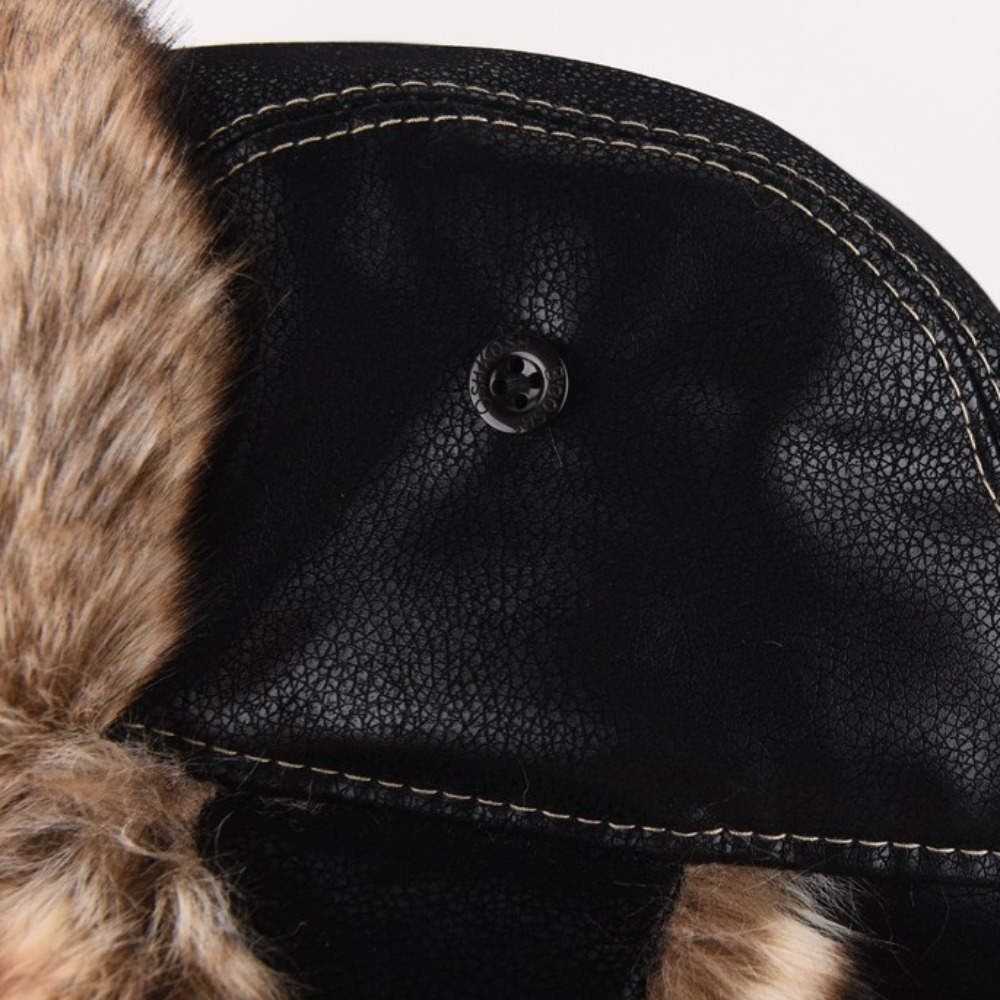 New Leather Winter Trapper Hat – Trapper Hat Ear Flap recenzja i cena