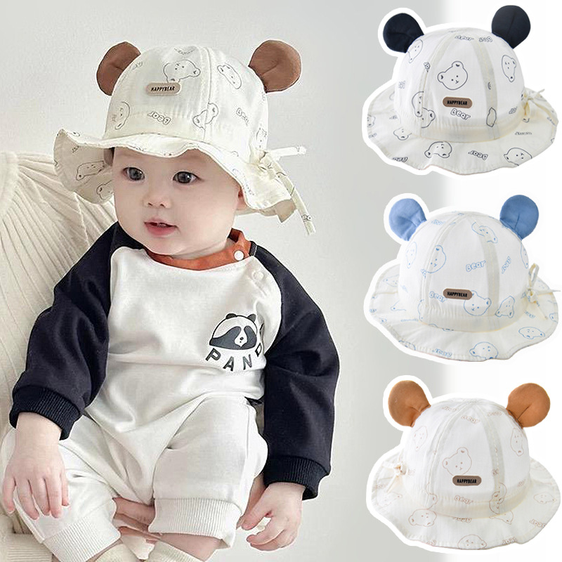 Cartoon Baby Fisherman Hat Cut – Bucket Hat Cotton recenzja i cena