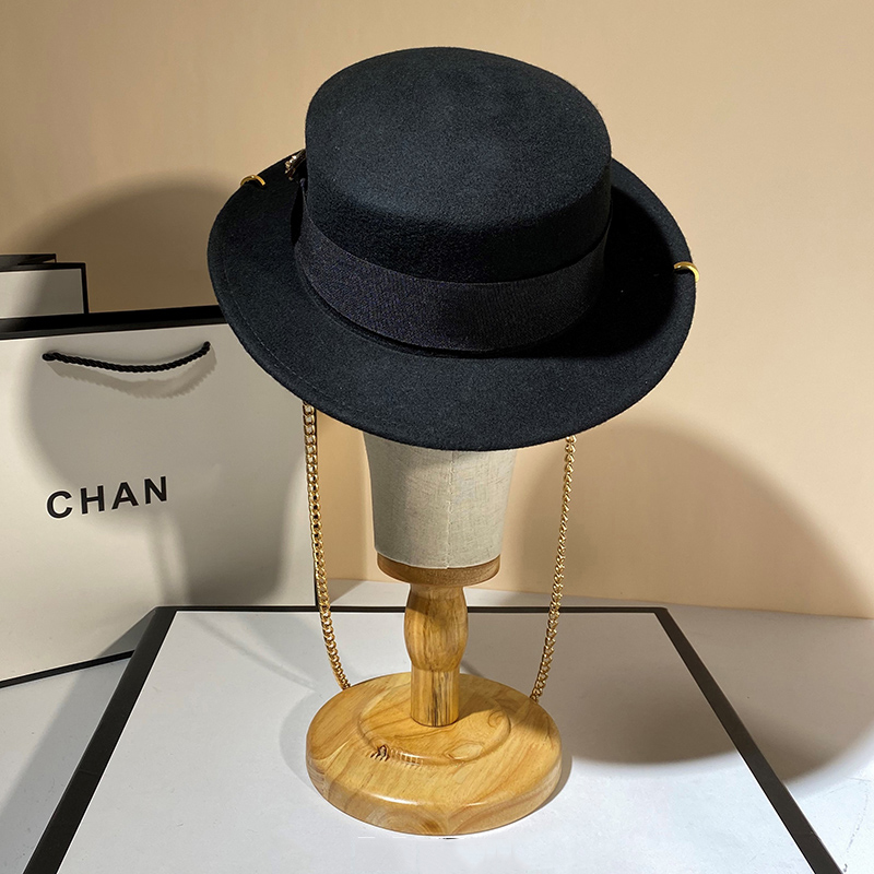 USPOP New Winter Hats Women Bl – Fedora Hat Wool recenzja i cena