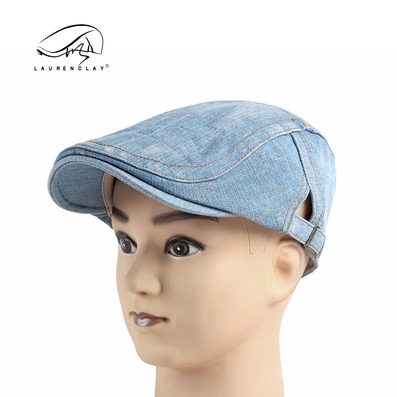 Denim Newsboy Hats Adjustable  – Newsboy Cap Ivy recenzja i cena
