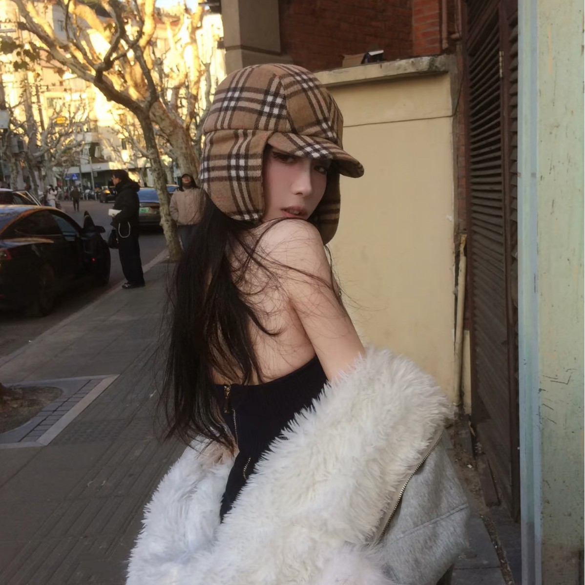 Women's New Winter Trapper Hat – Trapper Hat Ear Flap recenzja i cena