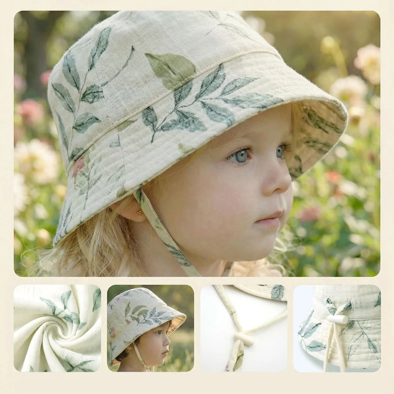 Muslin Baby Summer Hat Adjusta – Bucket Hat Cotton recenzja i cena