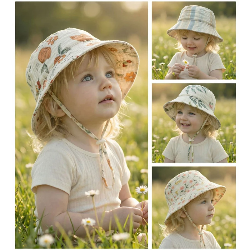 Muslin Baby Summer Hat Adjusta – Bucket Hat Cotton recenzja i cena