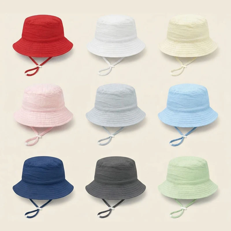 Muslin Baby Summer Hat Adjusta – Bucket Hat Cotton recenzja i cena