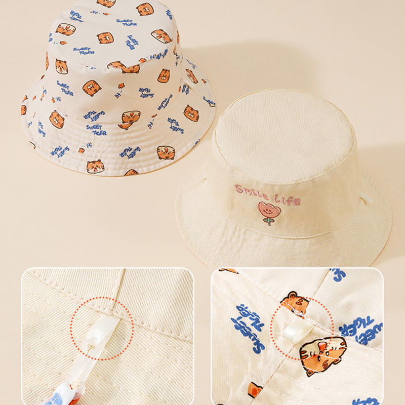Letter Embroidered Baby Bucket – Bucket Hat Cotton recenzja i cena