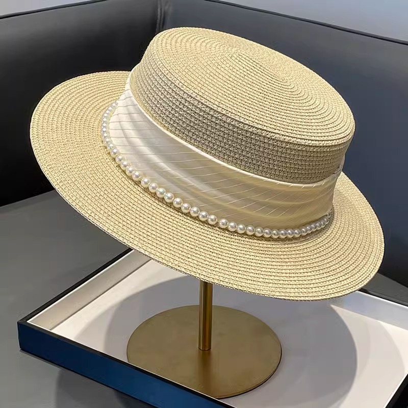 2025 New Style Hat Retro Flat  – Sun Hat Wide Brim recenzja i cena
