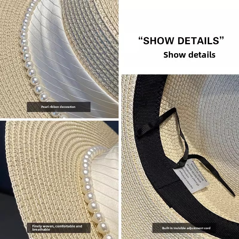 2025 New Style Hat Retro Flat  – Sun Hat Wide Brim recenzja i cena