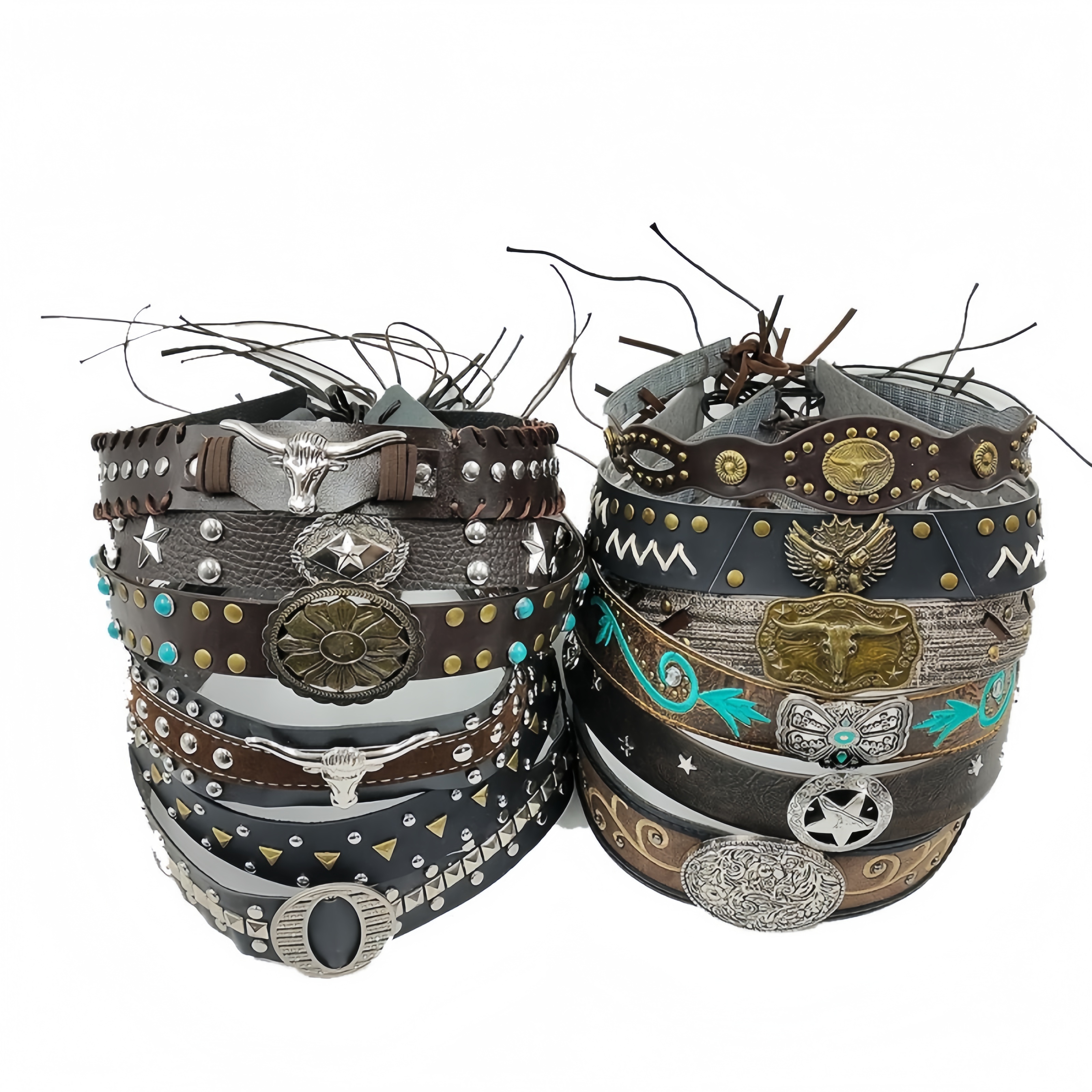 Retro Ethnic Style Belt, Headb – Cowboy Hat Straw recenzja i cena