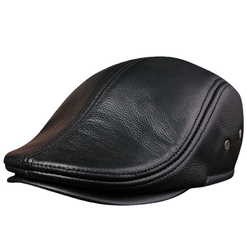 Genuine Cowhide Leather Men Be – Baseball Cap Structured recenzja i cena