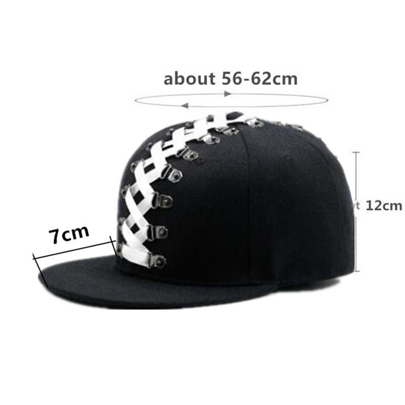 XdanqinX Novelty Punk Style Hi – Snapback Hat Flat recenzja i cena
