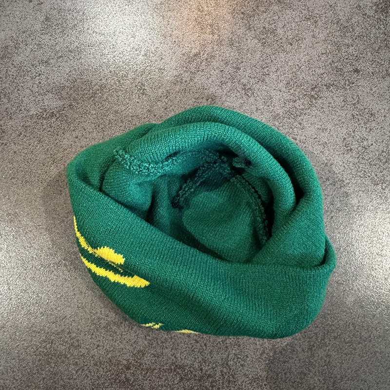 Tree Frog Print Beanie Men Wom – Beanie Cuffed Knit recenzja i cena