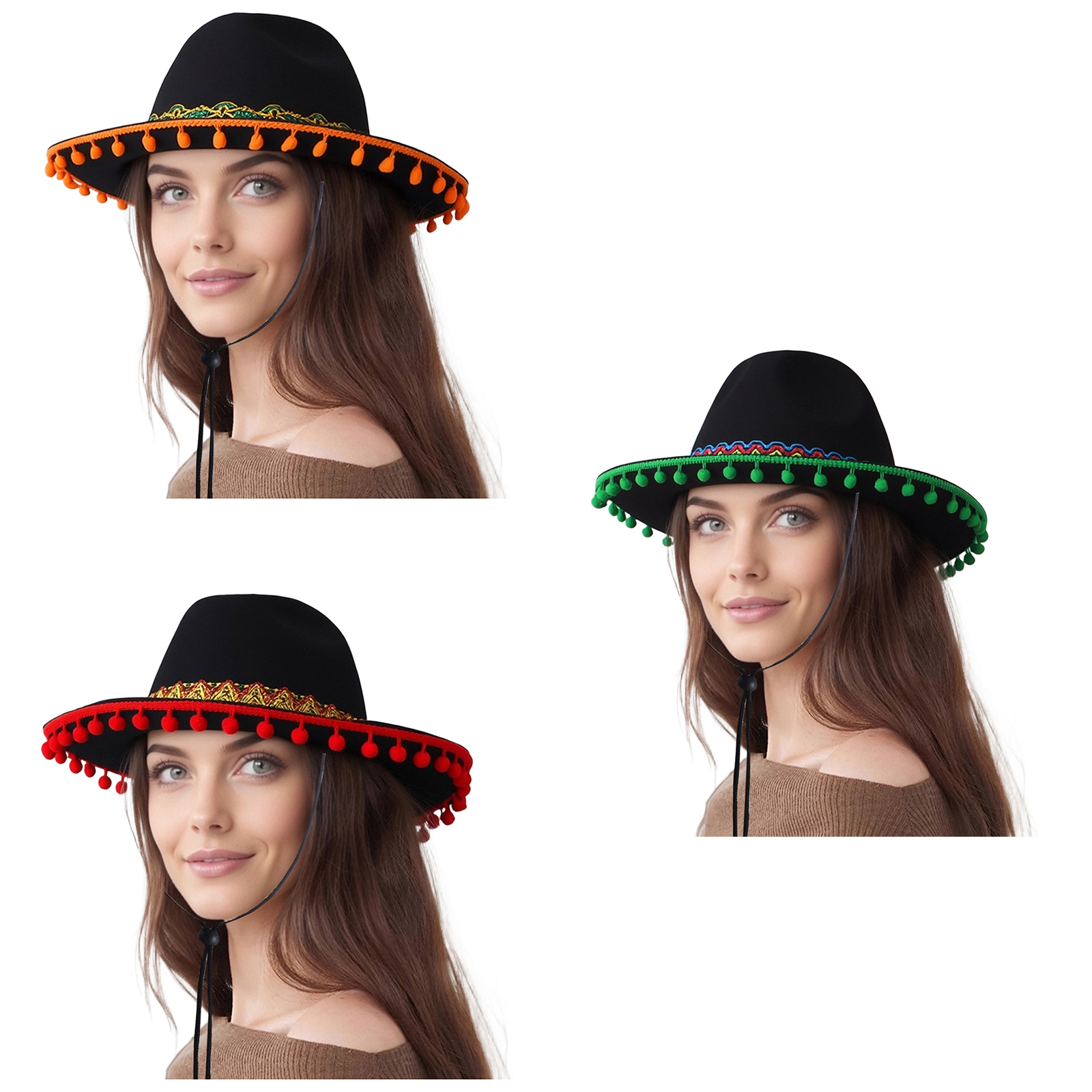 Carnival Party Mexican Hat Wid – Sun Hat Wide Brim recenzja i cena