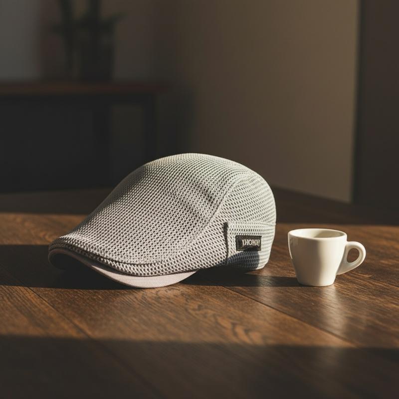 Mens Mesh Newsboy Beret Cabbie – Newsboy Cap Ivy recenzja i cena