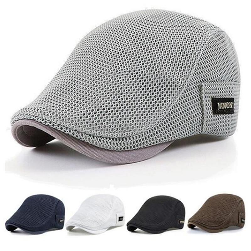 Mens Mesh Newsboy Beret Cabbie – Newsboy Cap Ivy recenzja i cena
